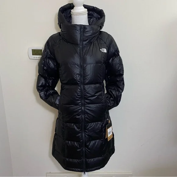 The North Face Women's Acropolis Parka Down Coat TNF Black Sz M NWT - Picture 3 of 14